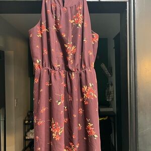 Maurices Burgundy Dress
